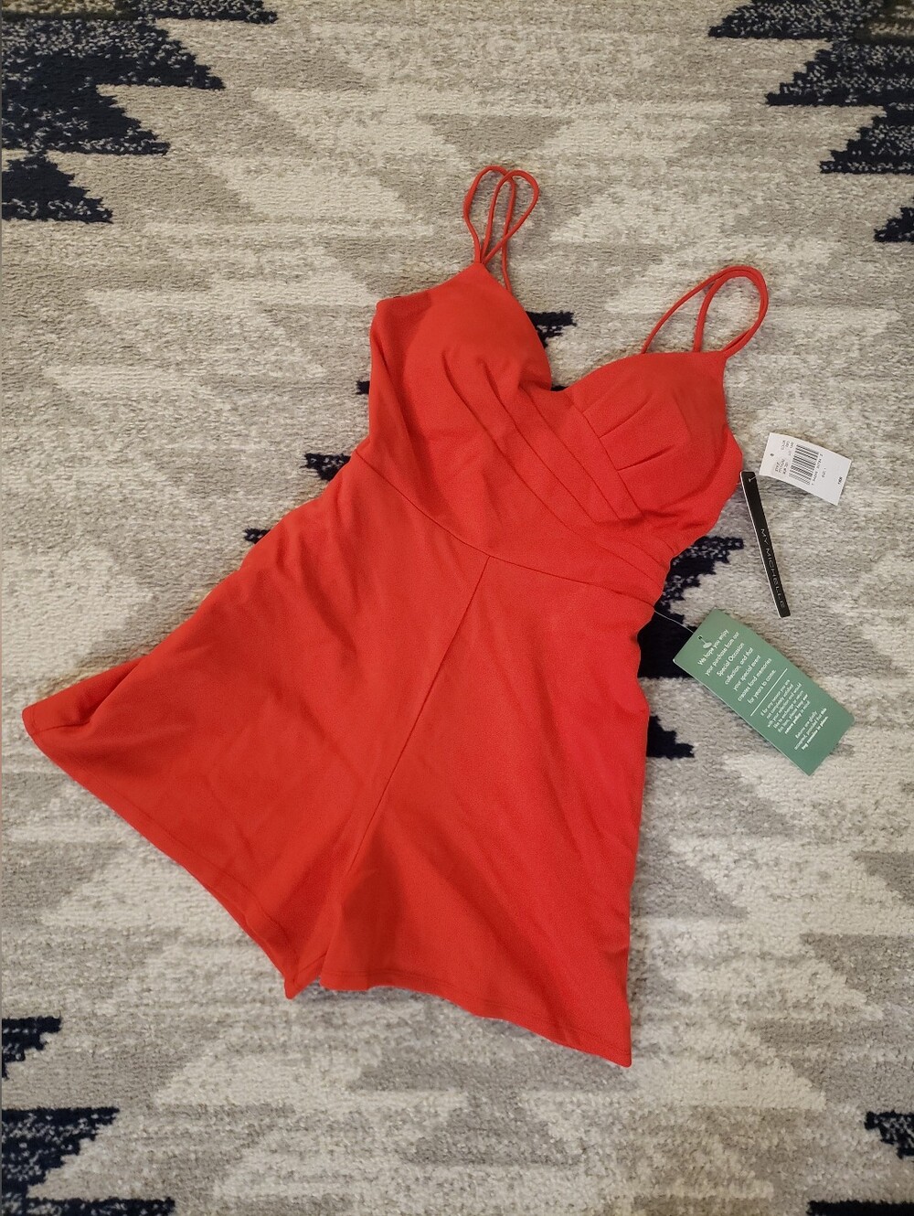 NWT My Michelle Red Romper Size 1